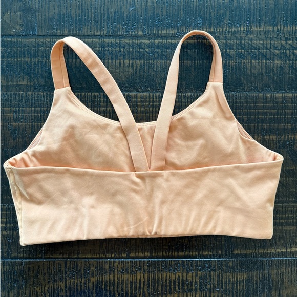 Girlfriend Collective Lou V-Back sports bra, lot of 3 black orange pink size L - Picture 5 of 10